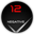Icono de programa: Digital Clock Saver Negat…