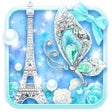 Icono de programa: Turquoise Diamond Butterf…