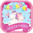 Icon of program: Unicorn Invitation Card M…