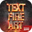 Icon of program: Fire Text Name Art