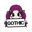 Icon of program: Gothic Girl-Goth Chibi