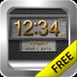 Icon of program: Clock 3D Metal FREE