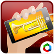Icono de programa: Play trumpet blowing simu…