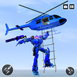 Icono de programa: Police Helicopter Robot T…