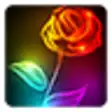 Icon of program: Neon Flower Live Wallpape…