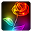 Neon Flower Live Wallpaper icon