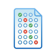 Icono de programa: OMR sheet scanner and gra…