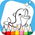 Icon of program: Dolphins Coloring Book