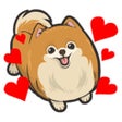 Icon of program: Pomoji - Pomeranian Emoji…