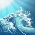 Icon of program: Sunny ~ Calm wave & ocean…