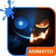 Icon of program: Ice & Fire Animated Keybo…