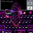 Icon of program: Purple Keyboard Theme