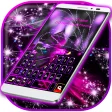Icon of program: Purple Keyboard Theme