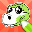Icono de programa: Dinosaur Coloring Pages