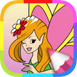 Icono de programa: Fairy Coloring Pages