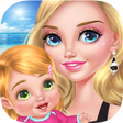 Beach Day - Babysitter & Baby icon