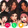 Icon of program: KATSEYE Video Call and Ch…