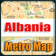 Icono de programa: Albania Metro Map Offline