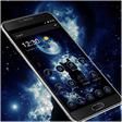 Icono de programa: Galaxy Blue Moon Wolf The…