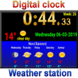 Icon of program: Full screen digital clock…