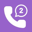 Icono de programa: 2nd Phone Number: Talk Pl…