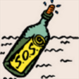 Icono de programa: Message in a bottle for W…