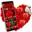 Romantic Red Rose Love Theme icon