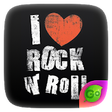 Icono de programa: Rock N Roll GO Keyboard T…