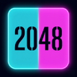 Icon of program: Neon Merge 2048: Drop Puz…