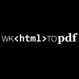 Icon of program: wkhtmltopdf
