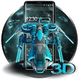 Icono de programa: 3D Neon Aircraft Theme