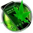 Icon of program: 3D Green Maple Leaf