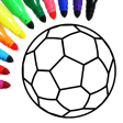 Icon of program: Football coloring book ga…