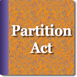 Icono de programa: The Partition Act 1893