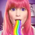 Icon of program: Rainbow Mouth - GIF Stick…