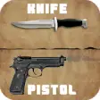Icon of program: Pistol and Knife : Weapon…