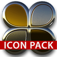 Icono de programa: Gold silver glas icon pac…