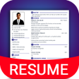 Resume Builder App Free CV maker CV templates 2019 icon