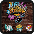 Graffiti launcher theme &wallpaper icon