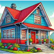 Icono de programa: House Color by Number - A…