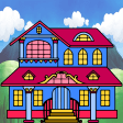 Icon of program: House Color by Number - A…