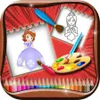 Icon of program: Princess Coloring Book Fo…
