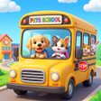 Icono de programa: Cute Pets: School Bus Dri…
