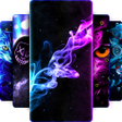 Icon of program: Neon Animals Wallpaper Mo…