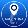 Icon of program: Argentina Offline Map + C…