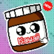 Icon of program: Kawaii Food pixel art - F…