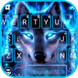 Icon of program: Cool Neon Wolf Keyboard