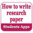 Icono de programa: How to write a research p…