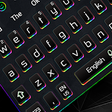Icono de programa: Rainbow Color Light Keybo…