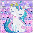 Icono de programa: Pink Glitter Unicorn Cat …